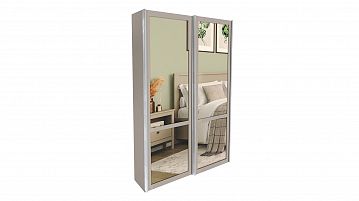 Гардеробная Keep, слайдинг, модуль 075*236*035, набор 3, цвет Бежевый дымчатый + Дверь МДФ 1.2 Бежевый